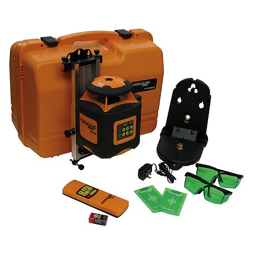 AccuLine Pro Automatic-Leveling Interior Rotary Kit w/GreenBrite Technology - 40-6545 Best Price