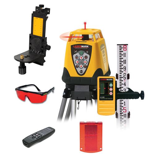 Berger Instruments LMH600PKG Self Leveling Hz and Vertical Int/Ext Laser Level Kit Best Price