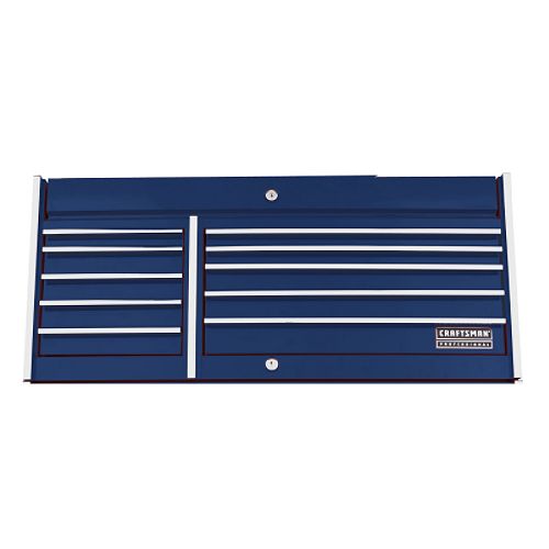 Craftsman Professional 10 Drawer  56 in. Wide Chest - Blue - 82428 Best Price