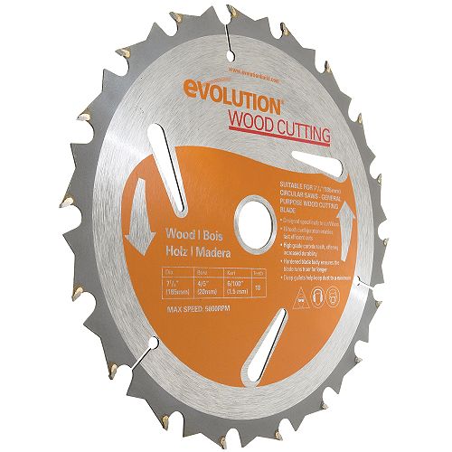 Evolution Wood Cutting Blade, 18 teeth - 82833 