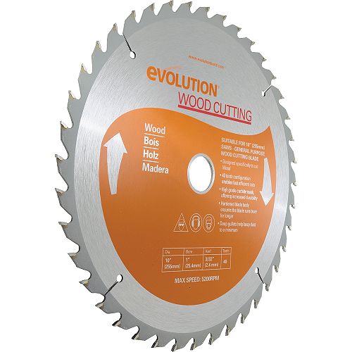 Evolution Rage3 10 in. Wood-Cutting Blade - 82839 Best Price