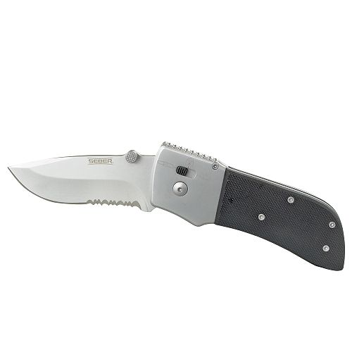 Seber Black G10 Composite Handle Ratcheting Knife - 82972 Best Price