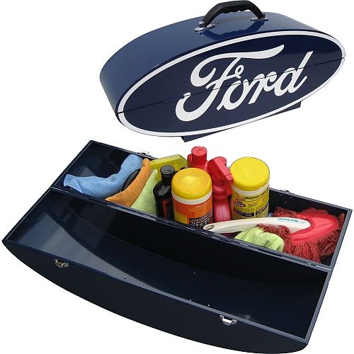 GoBoxes Ford Oval Portable Metal All Purpose Box Best Price