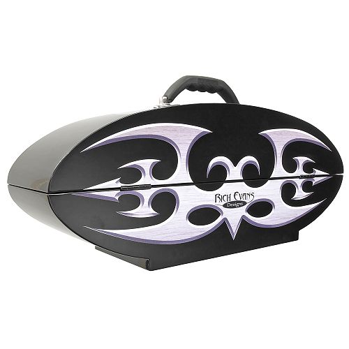 GoBoxes Rich Evans Design Decal on a Metal Powdercoated Finish Portable Box - 83235 Best Price