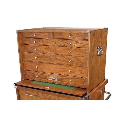 Gerstner International 7-Drawer Storage Master - Red Oak - 87689 Best Price