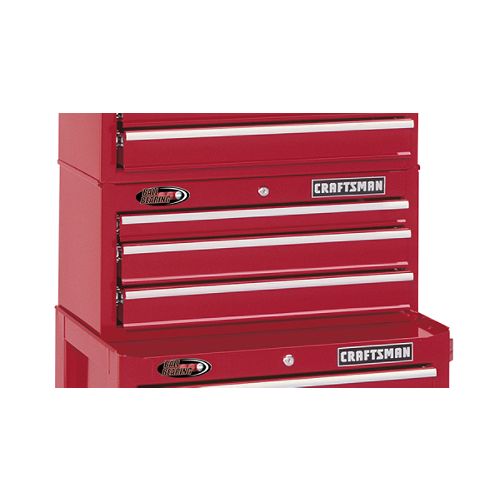 Craftsman 26 in. 3-drawer Ball-Bearing Intermediate Chest - Craftsman Red Best Price