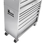 41 in. 7-Drawer Protect-It Stainless Steel Rolling Cabinet - Diamond - 87807