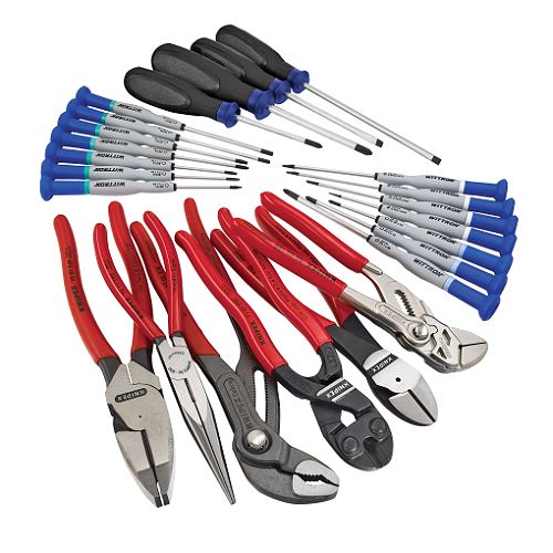 Knipex Witte 24 pc. Pliers and Screwdriver Set Best Price