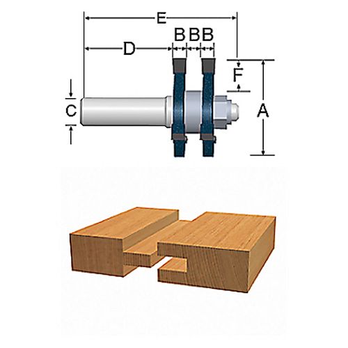 Bosch Tools Ct 1 4 X 1 2 Tongue & Groove W Bb 3F 1 2S