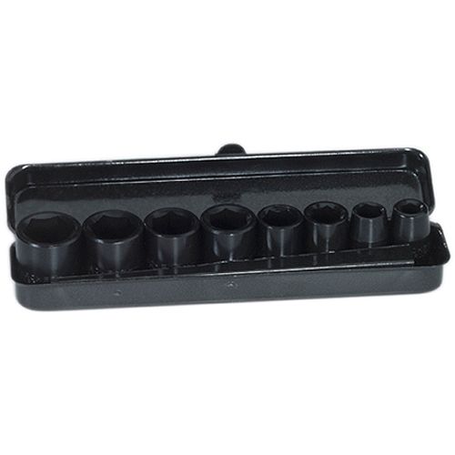 Campbell Hausfeld 8 Piece 3/8 in. Drive Metric Shallow Socket Set w/Rail - TL102600AV Best Price