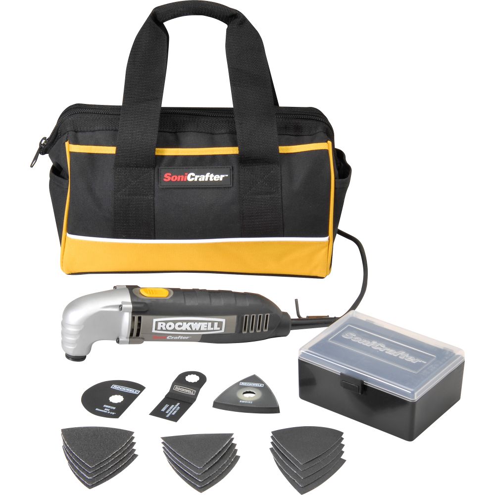 Rockwell 20 pc. SoniCrafter Multifunction Tool Kit with Case