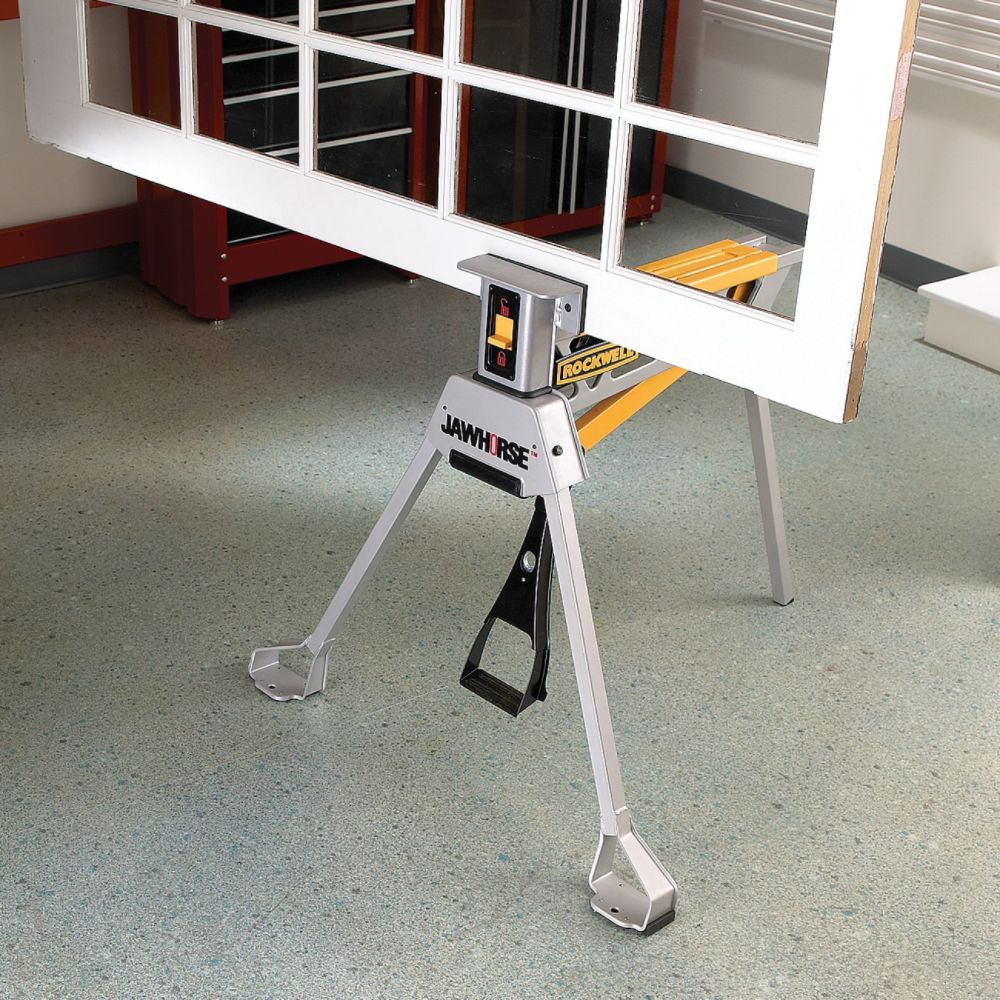 Rockwell JawHorse Heavy-Duty Clamp Stand Foot-operated