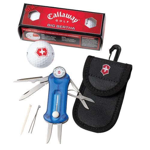 Victorinox Swiss Army Golf Tool and Callaway Golf Ball Gift Set - Blue - 89534 Best Price
