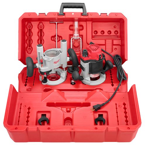 Milwaukee 1-3 4 HP Bodygrip Plunge Router Kit - 5615-24