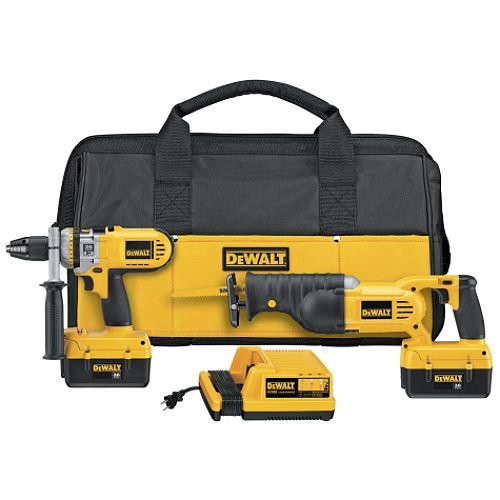 DeWalt 36 volt Heavy Duty Cordless Combo Kit - 2 pk.