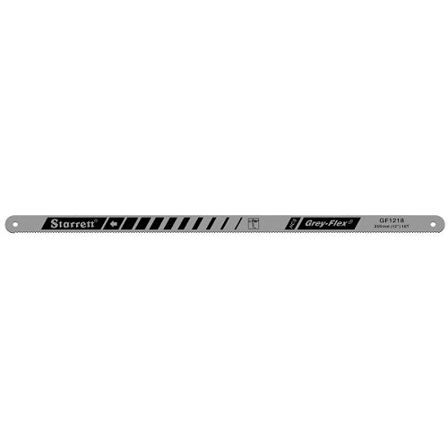 Starrett 10 in. Starrett Grey-Flex Carbon Steel Hacksaw Blades, 24 TPI
