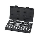 GearWrench 28 Pc. Metric 6 and 12 Pt. Socket Set 1/2