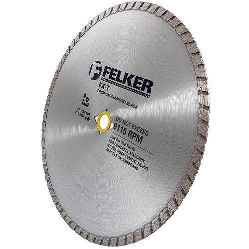 Felker 10-in. Turbo Tile Saw Blade - 93057 Best Price