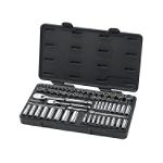 GearWrench 68 Pc. SAE/Metric 6 & 12 Pt. Socket Set 1/4