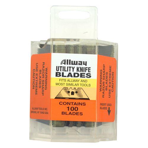 Allway 3-notch Utility Knife Blades  100 pk. - 94859 Best Price