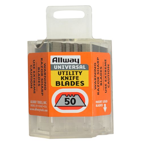 Allway 3-notch Utility Knife Blades  50 pk. - 94860 Best Price