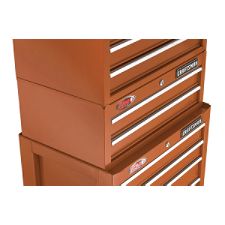 Craftsman 2 Drawer, 26 in. Ball-Bearing Intermediate Chest - Orange Metallic - 95511 