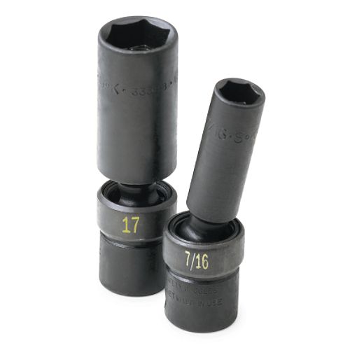 SK 3 8in. Standard Swivel Impact Sockets
