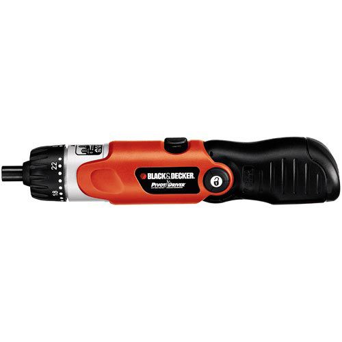 Black & Decker 3.6 volt Rechargeable 3-Position Screwdriver