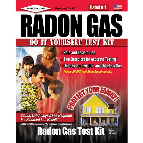 Pro Lab Professional Radon Gas Test Kit - RA100 Best Price