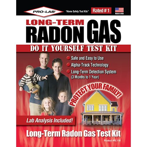 Pro Lab Professional Radon Long Term Test Kit - RL116 Best Price