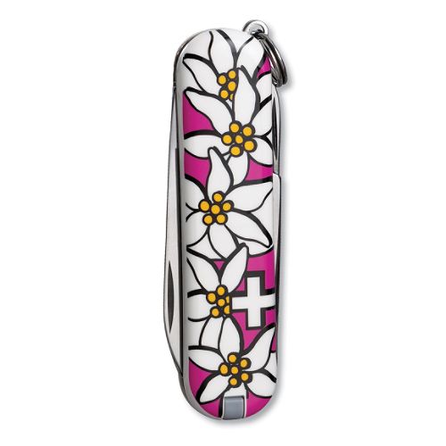 Swiss Army Classic Edelweiss Pink Swiss Army Knife Best Price