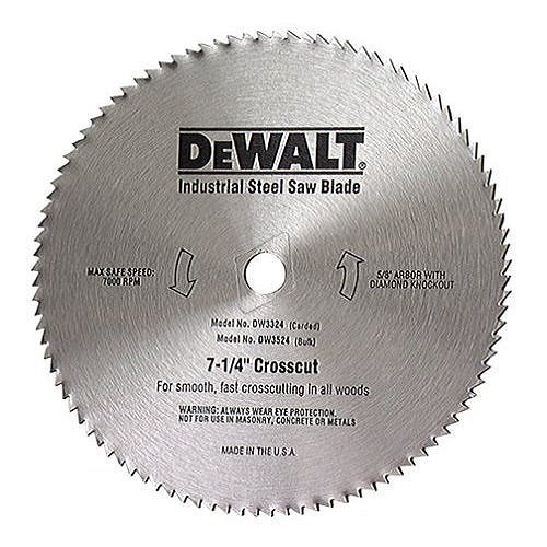 DeWalt 7-1 4 in. 100T Crosscut Saw Blade 