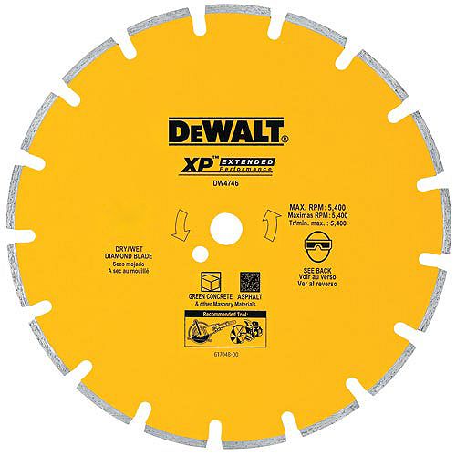 DeWalt 4 in. Tuck Point Diamond Saw Blade