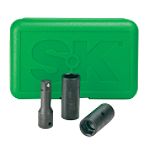 SK 3 Pc 1/2" Drive Impact Wheel Flip Socket Set