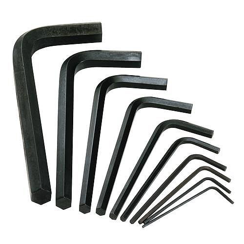 SK 10 Pc Metric Hex Key Set