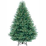 GE 7.5 ft. Just Cut Balsam w/800 Clear Lights

