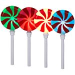 Gemmy 4ct Light Show Pathway Markers