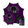 Happy Halloween Spider Web Servingware and Glassware Collection