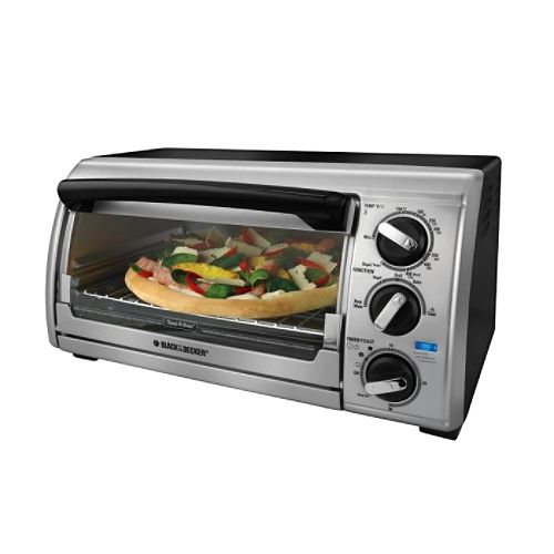 Black & Decker Black & Decker 4-Slice Toaster Oven - TRO480BS