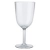 Clear Acrylic Wine Glass