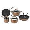 Nine-Piece Aluminum Cookware Set