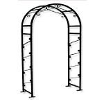 Wrought Iron Collections Scrolled Garden Arch 54 in.