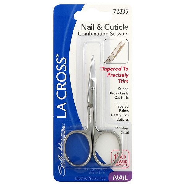 La Cross Combination Scissors, Nail & Cuticle, 1 scissors