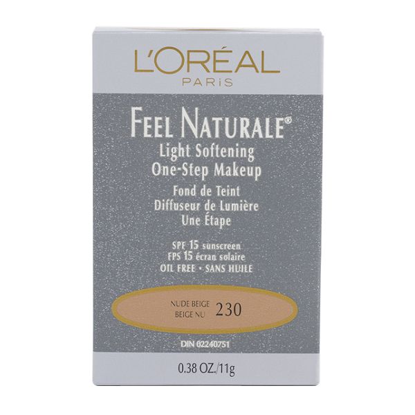 L'Oreal Light Softening One-Step Makeup, Soft Ivory 227, 0.38 oz (11 g)