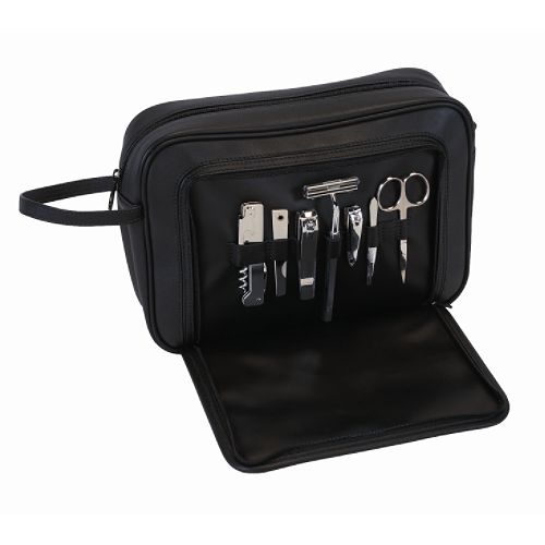 Royce Leather Toiletry Combo Grooming Set
