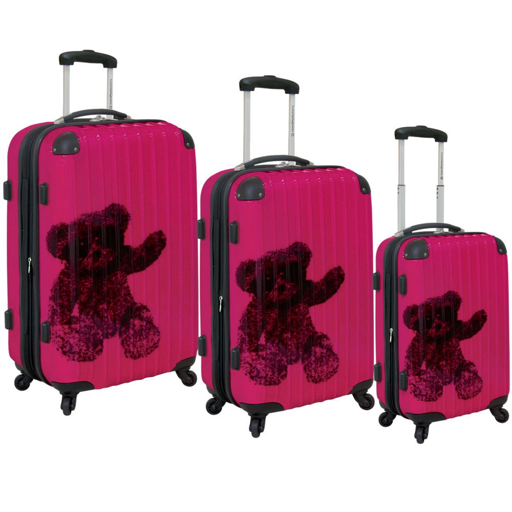 Travelers Club Piece Luggage  on Travelers Club 3 Piece Lulu Castagnette Spinner Luggage Set Reviews