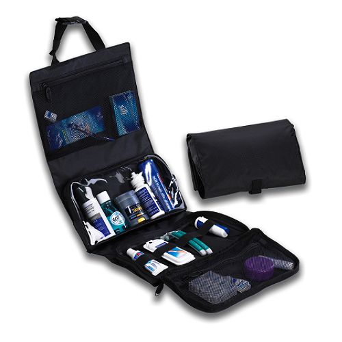 Lewis N Clark Hanging Toiletry Kit, Black