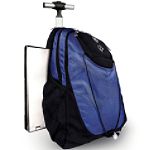 Heys USA EPAC01 ROLLING BACKPACK W SIDE LOADING LAPTOP - NAVY