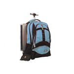 Heys USA EPAC02 ROLLING BACKPACK W SIDE LOADING LAPTOP - LT. BLUE