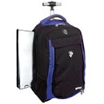 Heys USA EPAC03 ROLLING BACKPACK W SIDE LOADING LAPTOP - NAVY